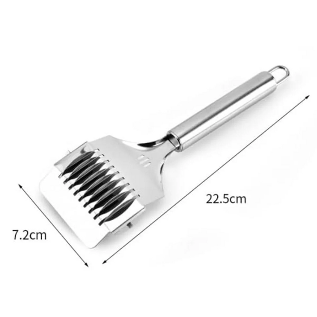 High Grade Stainless Steel Noodle Lattice Roller Dough Cutter for Kitchen Cooking Tools – Durable Stainless Steel Construction for Streamlined Everyday Routines
