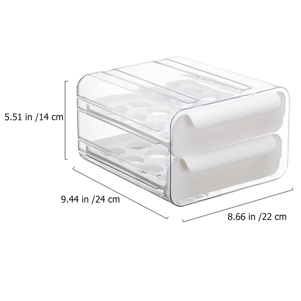 Decals Drawer Egg Carton Organizer Storage Box Baby – Convenient Family Mealtime Use for Streamlined Everyday Routines