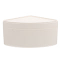 2 Pcs Storage Box Containers Bins Crate Office Trash Can White – Convenient Multi-Piece Set for Streamlined Everyday Routines
