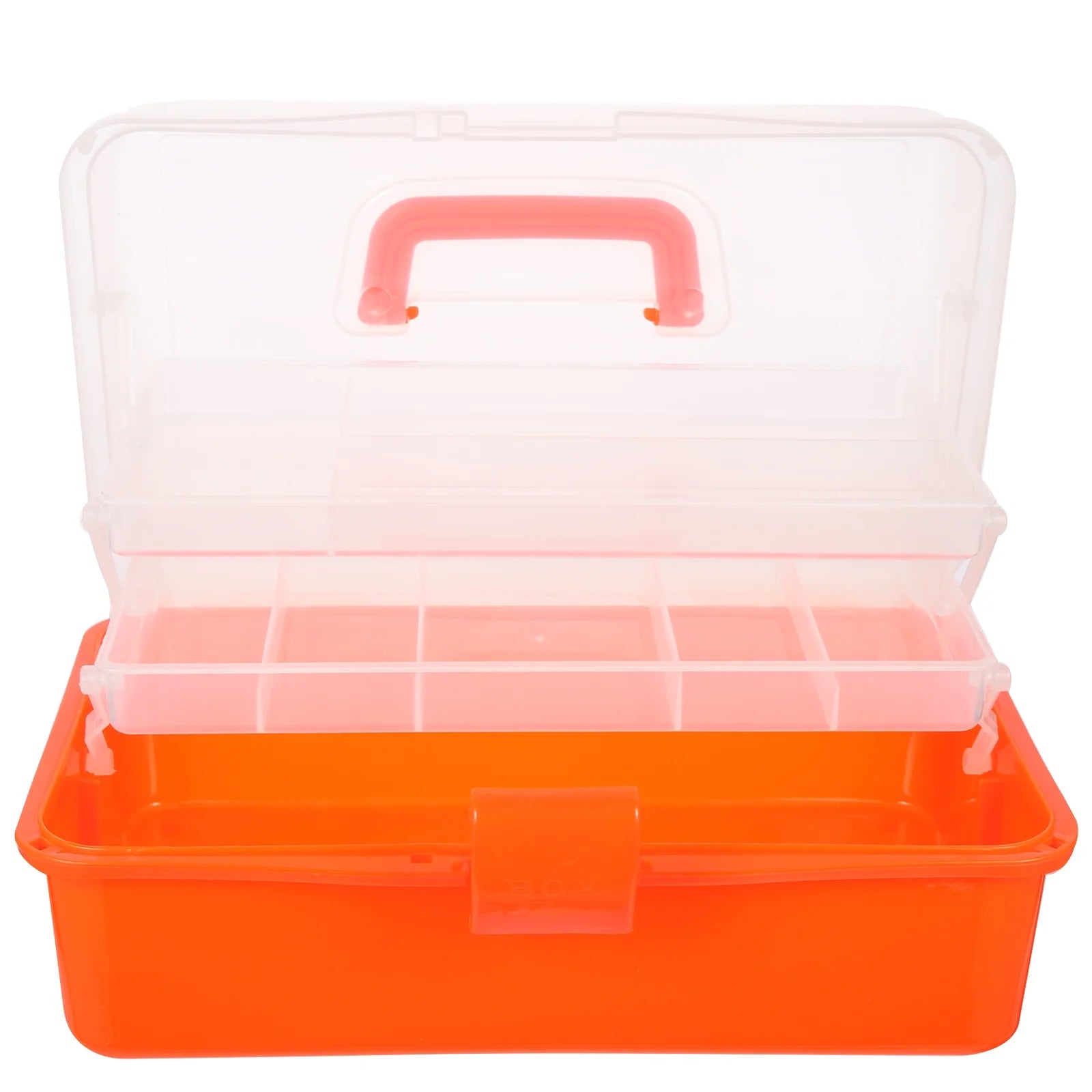 Wicker Three Layer Storage Box Household Tool Box Office 32X17CM Orange – Practical Home Organization for Streamlined Everyday Routines