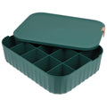 Organizer Bin Storage Box Underwear Drawer Storage Baby 30X23.5X8CM Green – Convenient Family Mealtime Use for Streamlined Everyday Routines