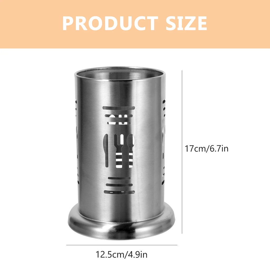 unbrandedDishwasher Stainless Steel Chopstick Holder Kitchen Utensil Container Organizer – Durable Stainless Steel Construction for Streamlined Everyday Routines