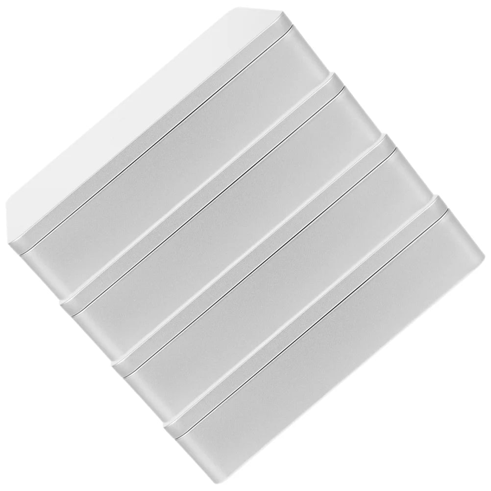 4 Pcs Collapsible Storage Bins Metal Tin Box Compact Lightweight Travel – Everyday Household Format for Streamlined Everyday Routines
