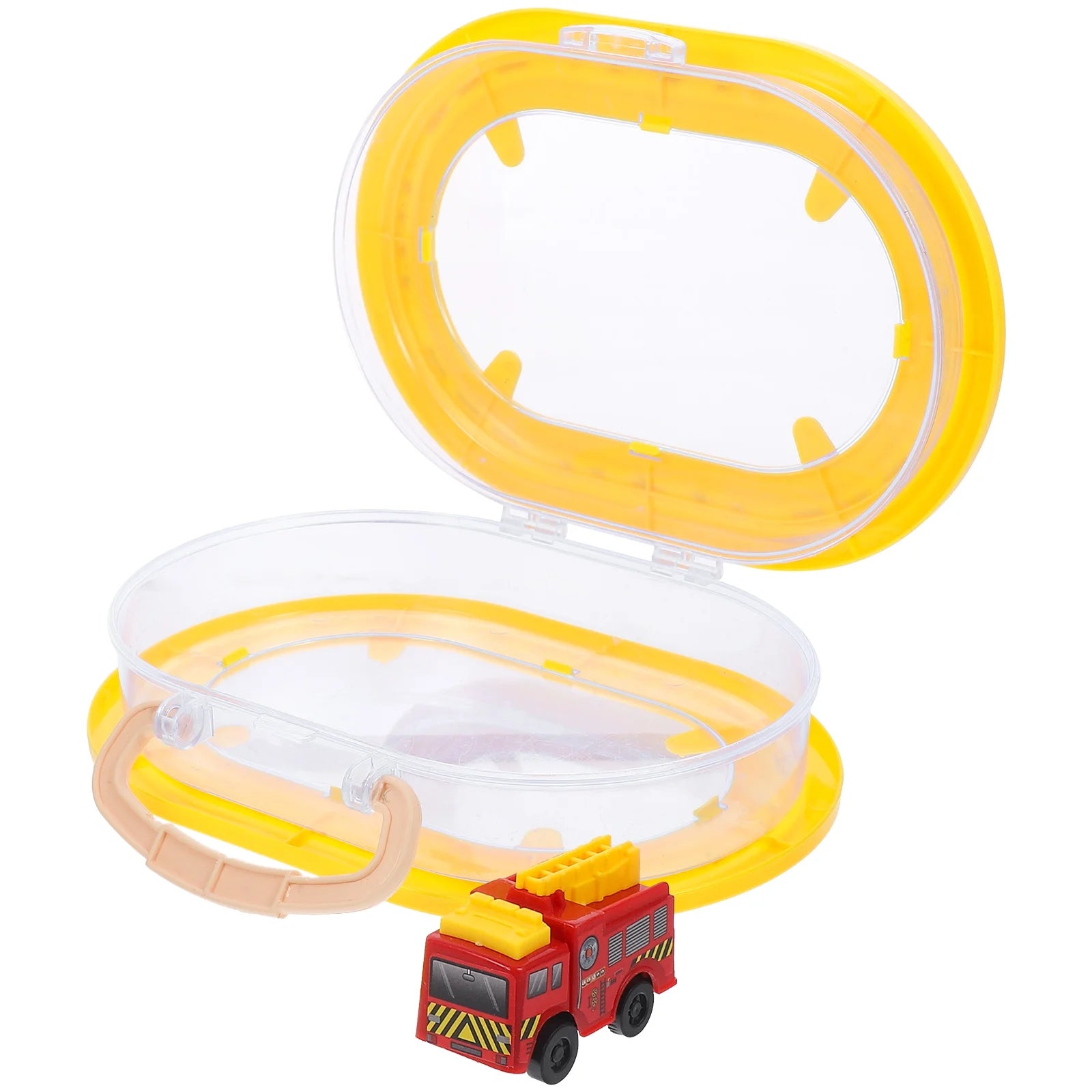 Storage Bins Toy Rail Car Storage Box 23.00X17.00X7.00CM – Practical Home Organization for Streamlined Everyday Routines