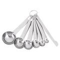 Stainless Steel Measuring Spoons Cups Set Small Tablespoon Teaspoons Set 6 with Bonus C4662 – Durable Stainless Steel Construction for Streamlined Everyday Routines