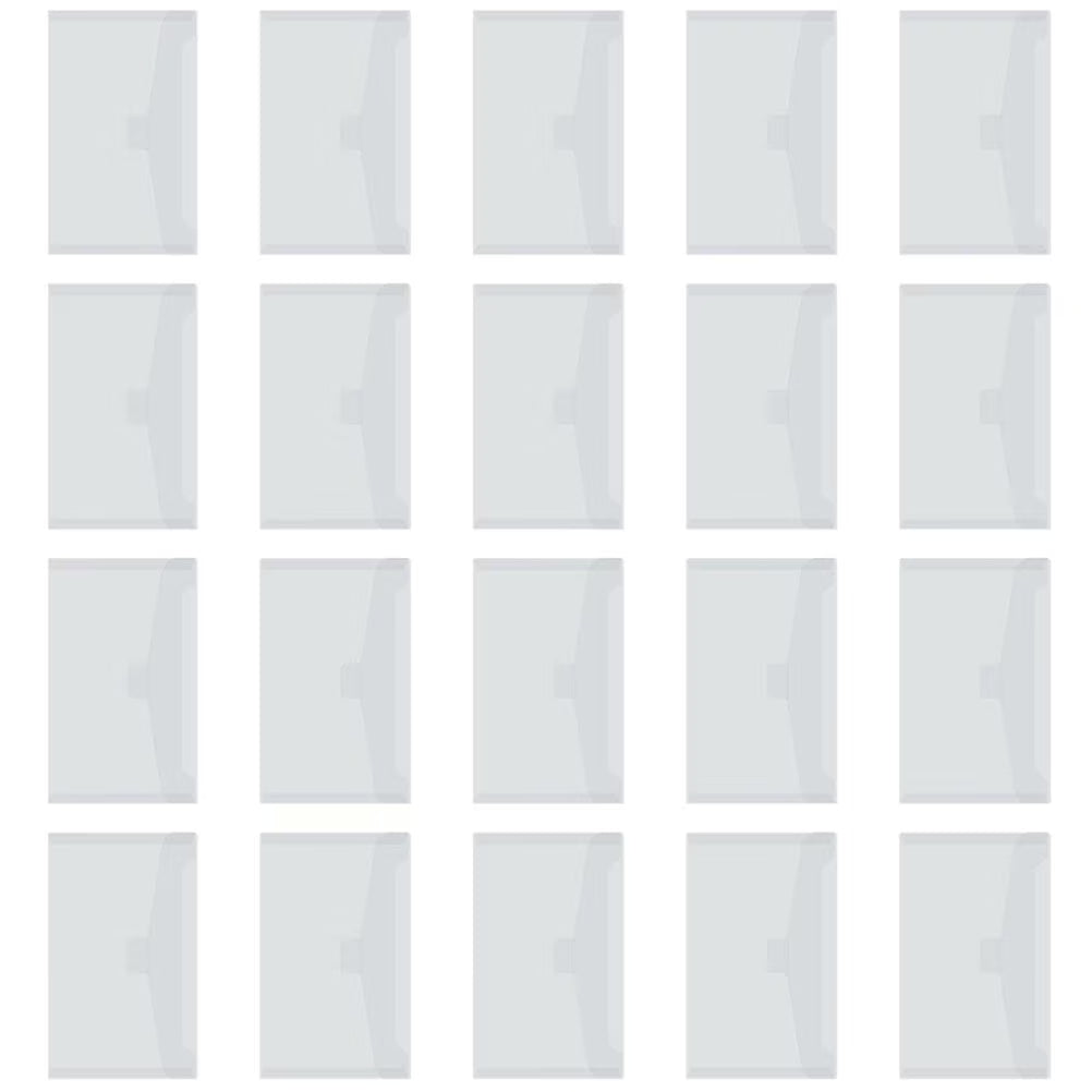 35 Pcs Storage Bins with Lids Transparent Bag Office – Secure Lid Design for Streamlined Everyday Routines