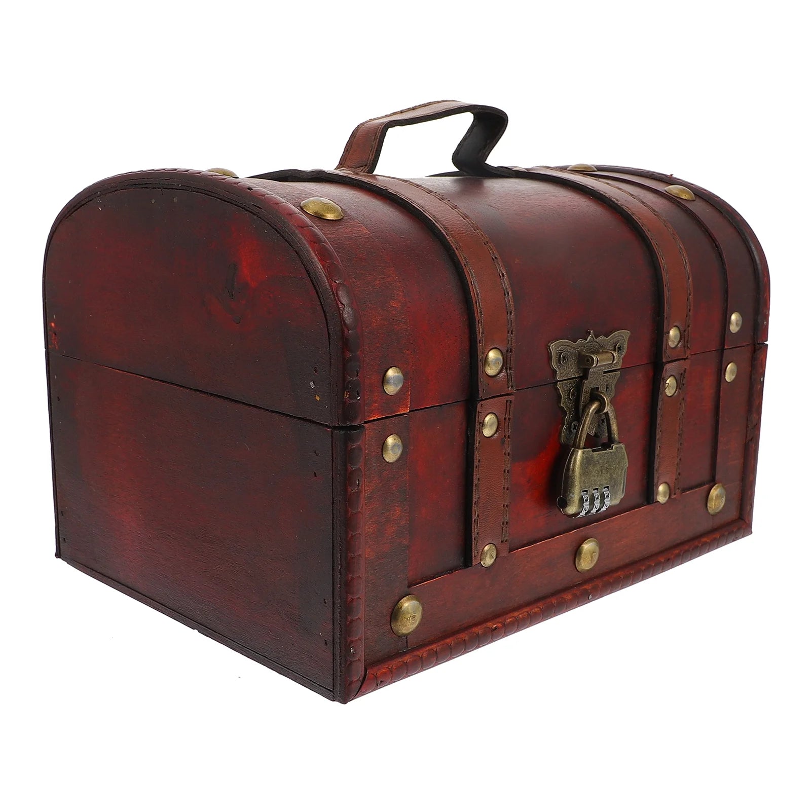 Vintage Storage Container Antique Decorative Boxes with Lids Travel – Secure Lid Design for Streamlined Everyday Routines