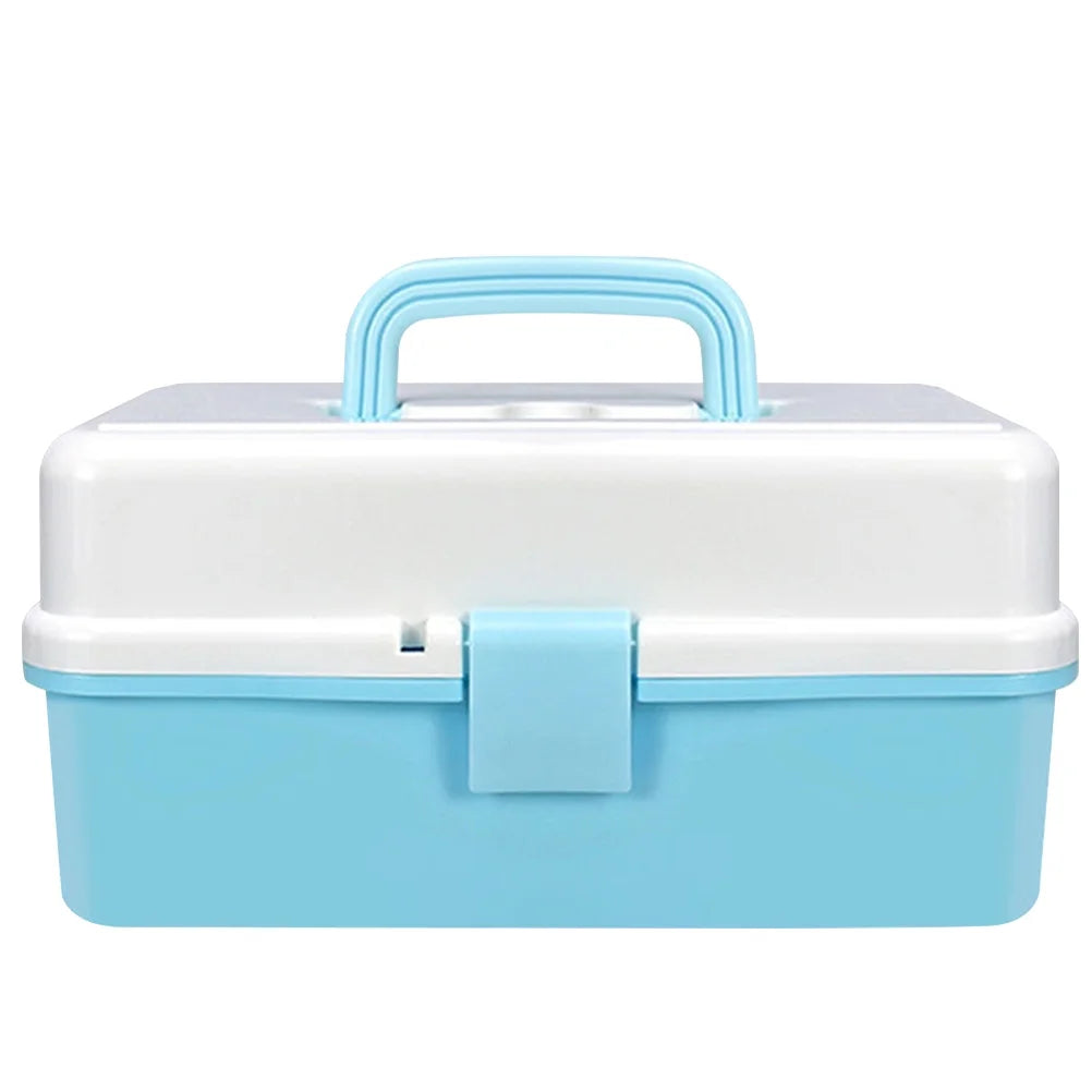 Storage Boxes Art Tools Storage Case Compact Storage Box Child 33x19.5cm Blue – Practical Home Organization for Streamlined Everyday Routines