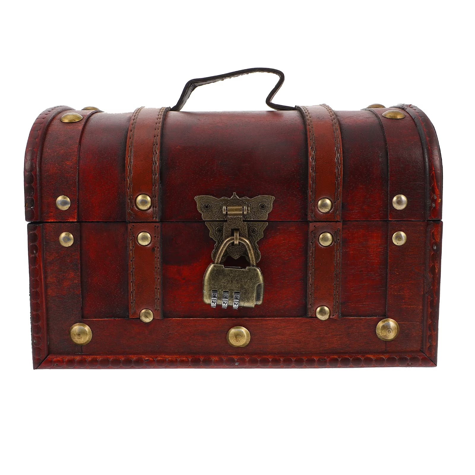 Vintage Storage Container Antique Decorative Boxes with Lids Travel – Secure Lid Design for Streamlined Everyday Routines