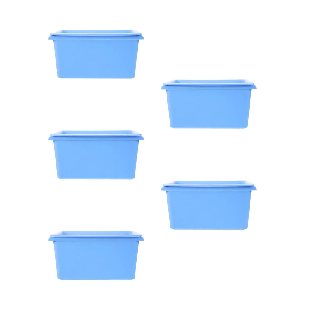 5pcs Desktop Simple Storage Box Multi-functional Organizing Box Desktop Small Object Organizer – Practical Home Organization for Streamlined Everyday Routines