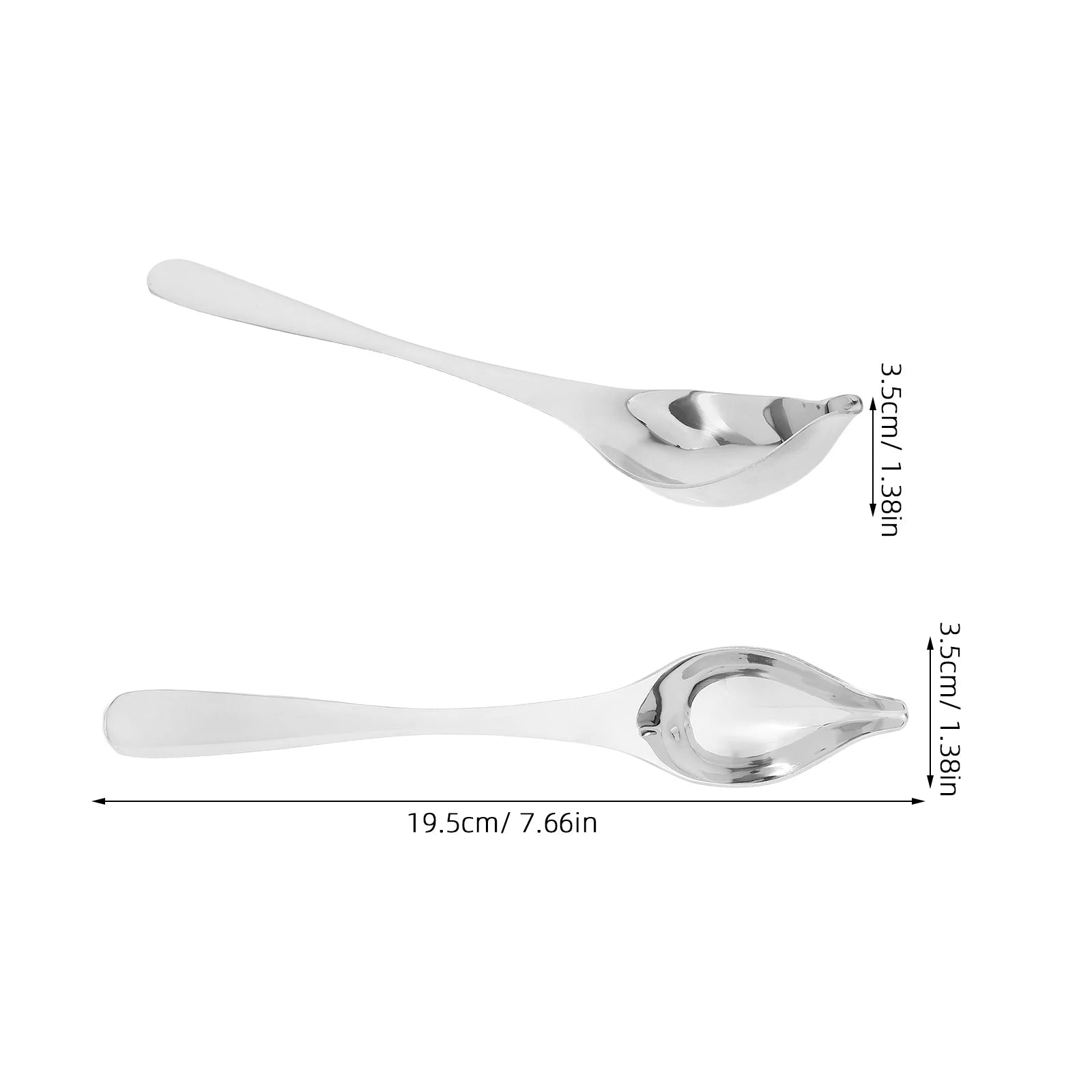 unbranded Household Spoon Stainless Steel Sauce Spoon 19.50X3.50X3.50CM Silver – Durable Stainless Steel Construction for Streamlined Everyday Routines