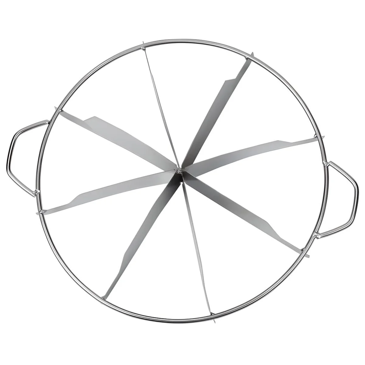 Stainless Steel Pie Cutter Circle Pie Cutting Tool Baking Accessories for Equal Slices – Durable Stainless Steel Construction for Streamlined Everyday Routines