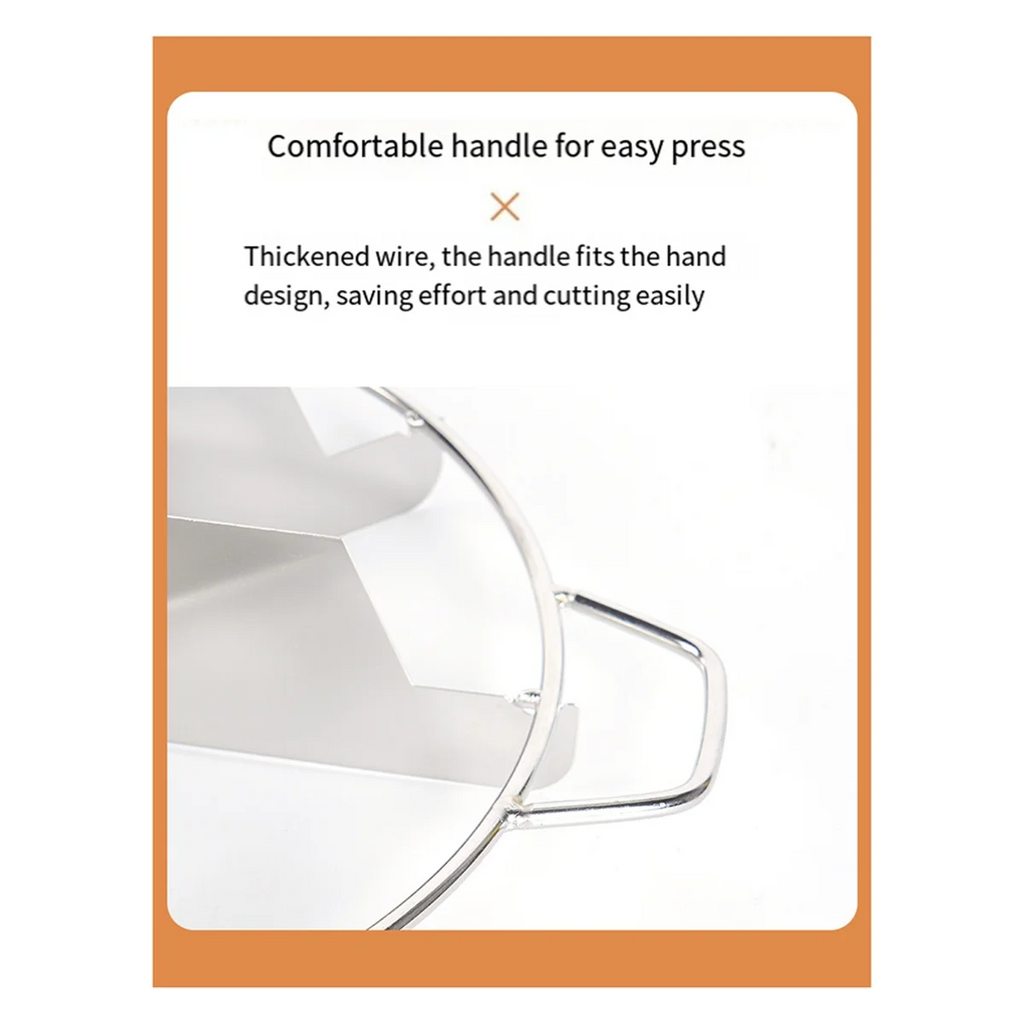Stainless Steel Pie Cutter Circle Pie Cutting Tool Baking Accessories for Equal Slices – Durable Stainless Steel Construction for Streamlined Everyday Routines