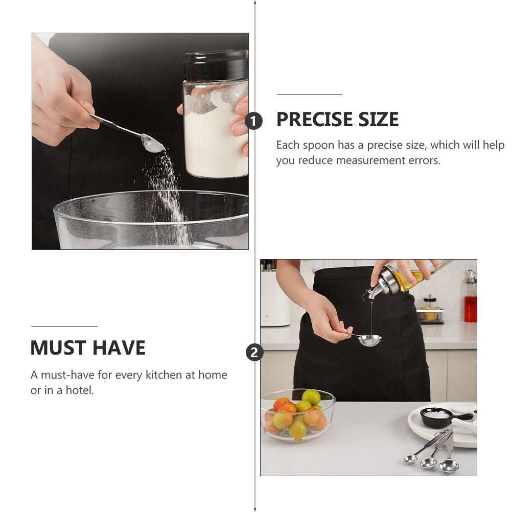 unbranded8 Pcs Stainless Steel Tablespoons Electric Accessories Probe – Durable Stainless Steel Construction for Streamlined Everyday Routines