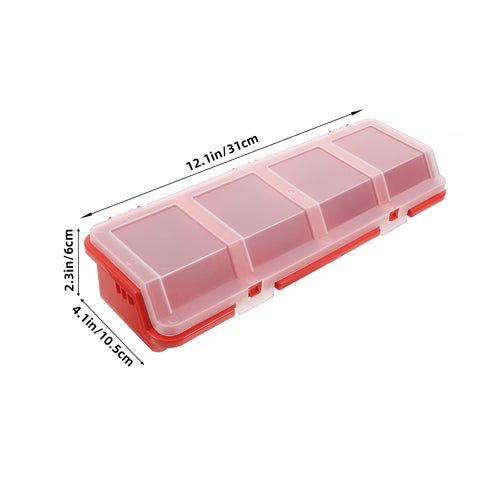 2 Pcs Screw and Nail Organizers Storage Parts Box – Convenient Multi-Piece Set for Streamlined Everyday Routines