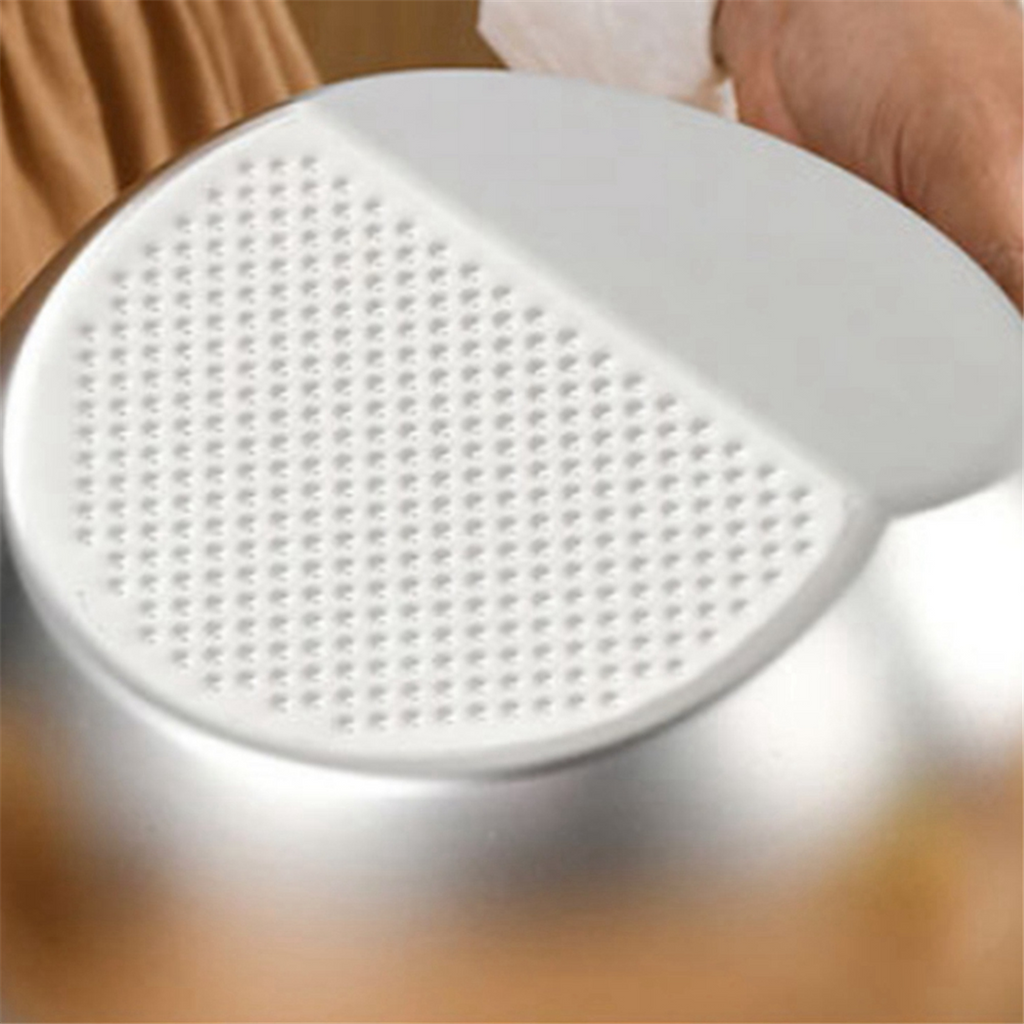Rice Washer Strainer Bowl Stainless Steel Washing Colander Fruit and Vegetable Kitchen Tool A – Durable Stainless Steel Construction for Streamlined Everyday Routines