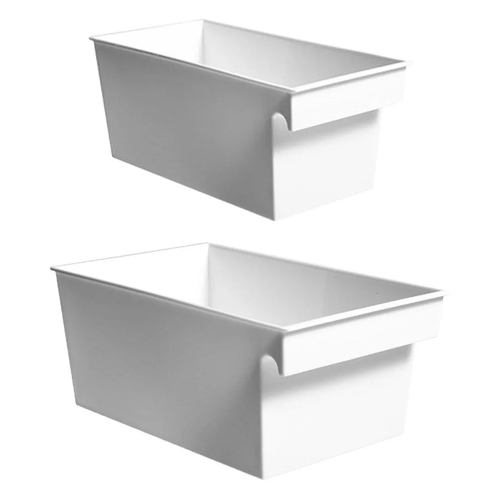 2 PCS Large Storage Containers with Lids Portable Box PP Material Boxes – Secure Lid Design for Streamlined Everyday Routines