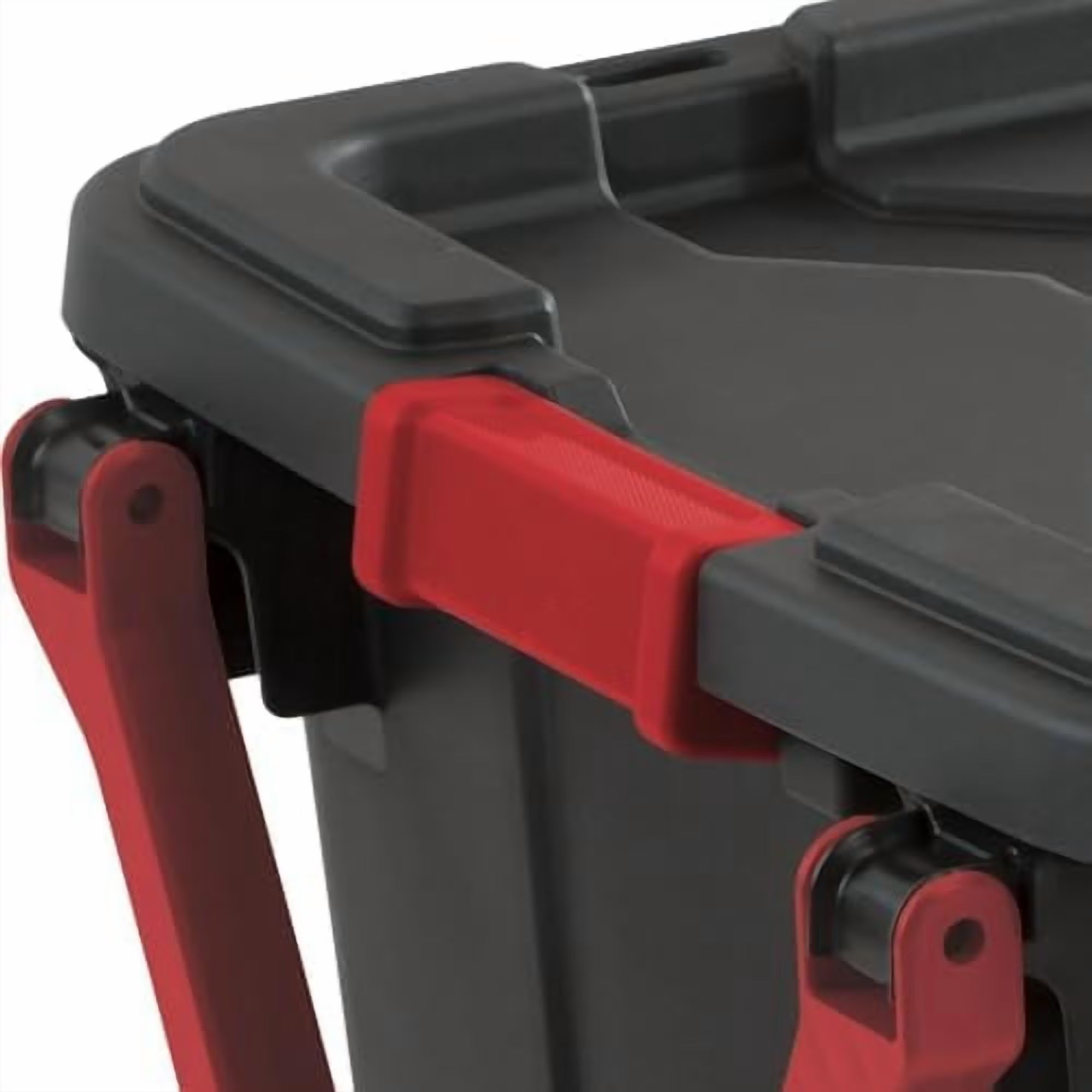 Black 40 Gallon Wheeled Plastic Storage Container with Handle 2 Pack$$Office – Convenient Carry Handles for Streamlined Everyday Routines