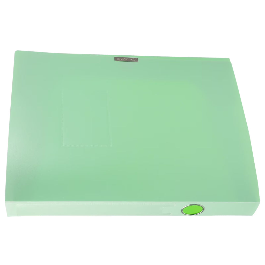 A4 File Box Photo Storage Boxes Organizer Folder Office Light Green – Practical Home Organization for Streamlined Everyday Routines