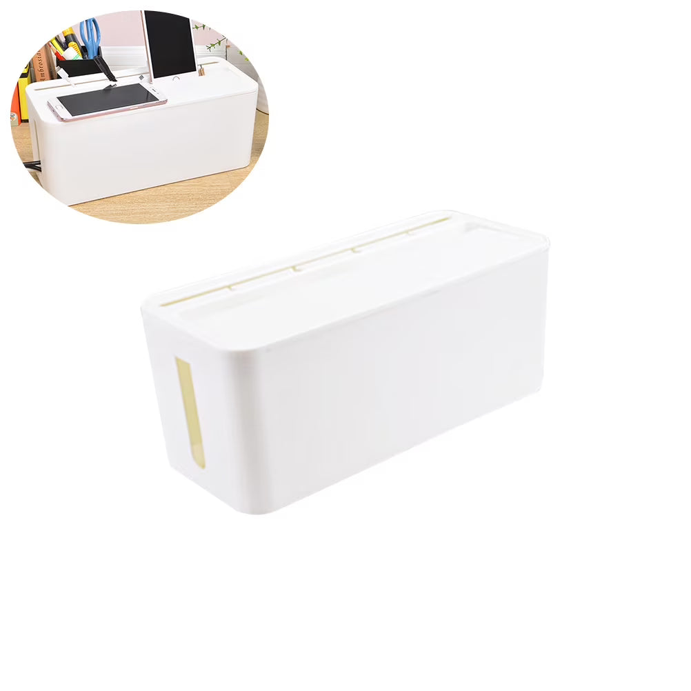 Protectors Wire Anti-dust Storage Box 32.00X13.50X13.50CM White – Practical Home Organization for Streamlined Everyday Routines