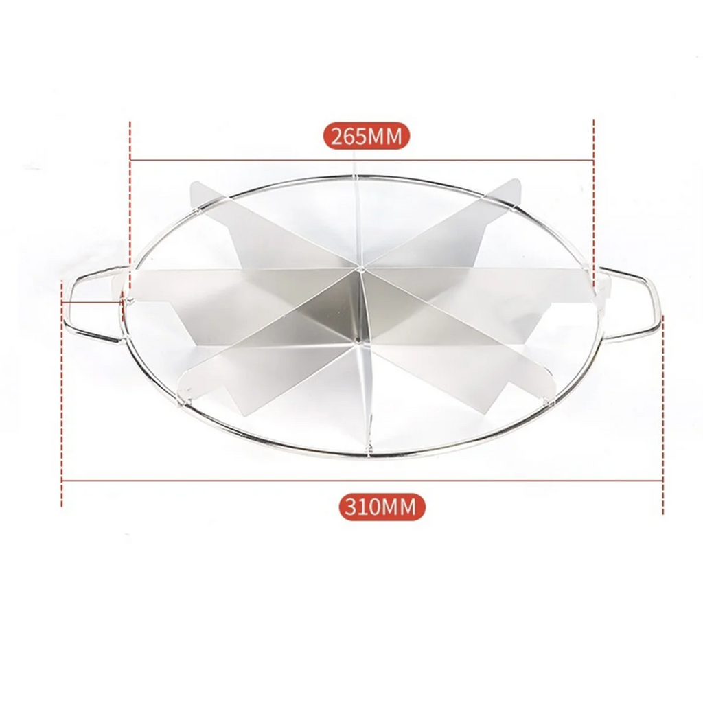 Stainless Steel Pie Cutter Circle Pie Cutting Tool Baking Accessories for Equal Slices – Durable Stainless Steel Construction for Streamlined Everyday Routines