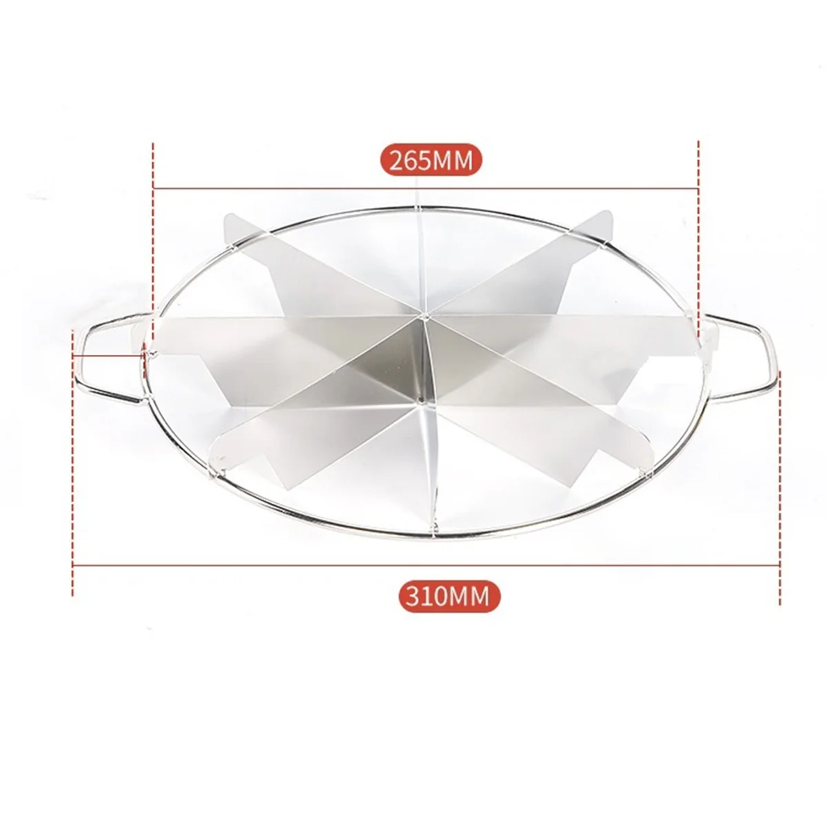 Stainless Steel Pie Cutter Circle Pie Cutting Tool Baking Accessories for Equal Slices – Durable Stainless Steel Construction for Streamlined Everyday Routines