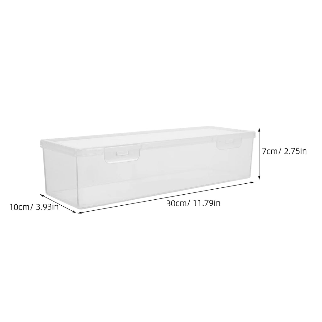 Air Outlet Decoration Card Storage Box Child 29.20X9.20X7.20CM Transparent – Clear-View Organization for Streamlined Everyday Routines