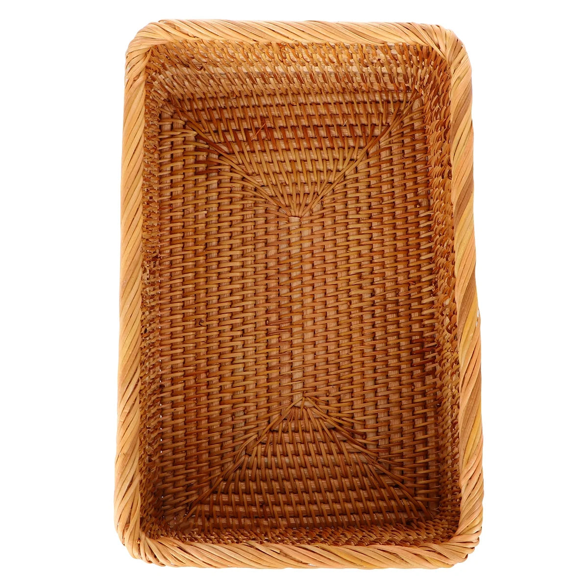 Wicker Basket with Lid Storage Boxes Lids Practical Home Child – Secure Lid Design for Streamlined Everyday Routines