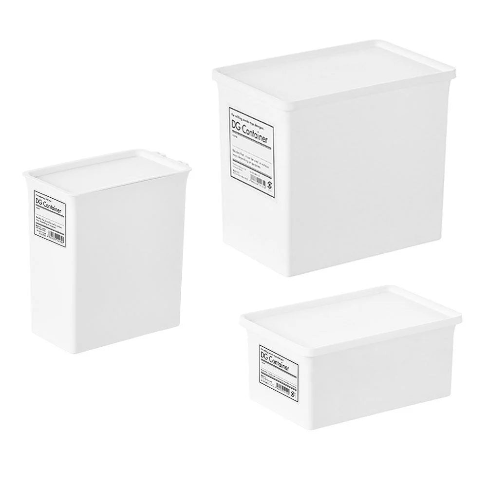 6 pcsHome Use Storage Box Lid Washing Powder Box Storage Box Practical Container – Practical Home Organization for Streamlined Everyday Routines