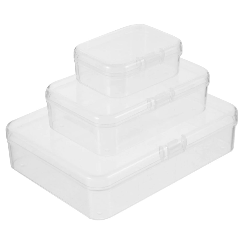 28 Pcs Storage Baskets with Lids Plastic Box Portable Case – Secure Lid Design for Streamlined Everyday Routines