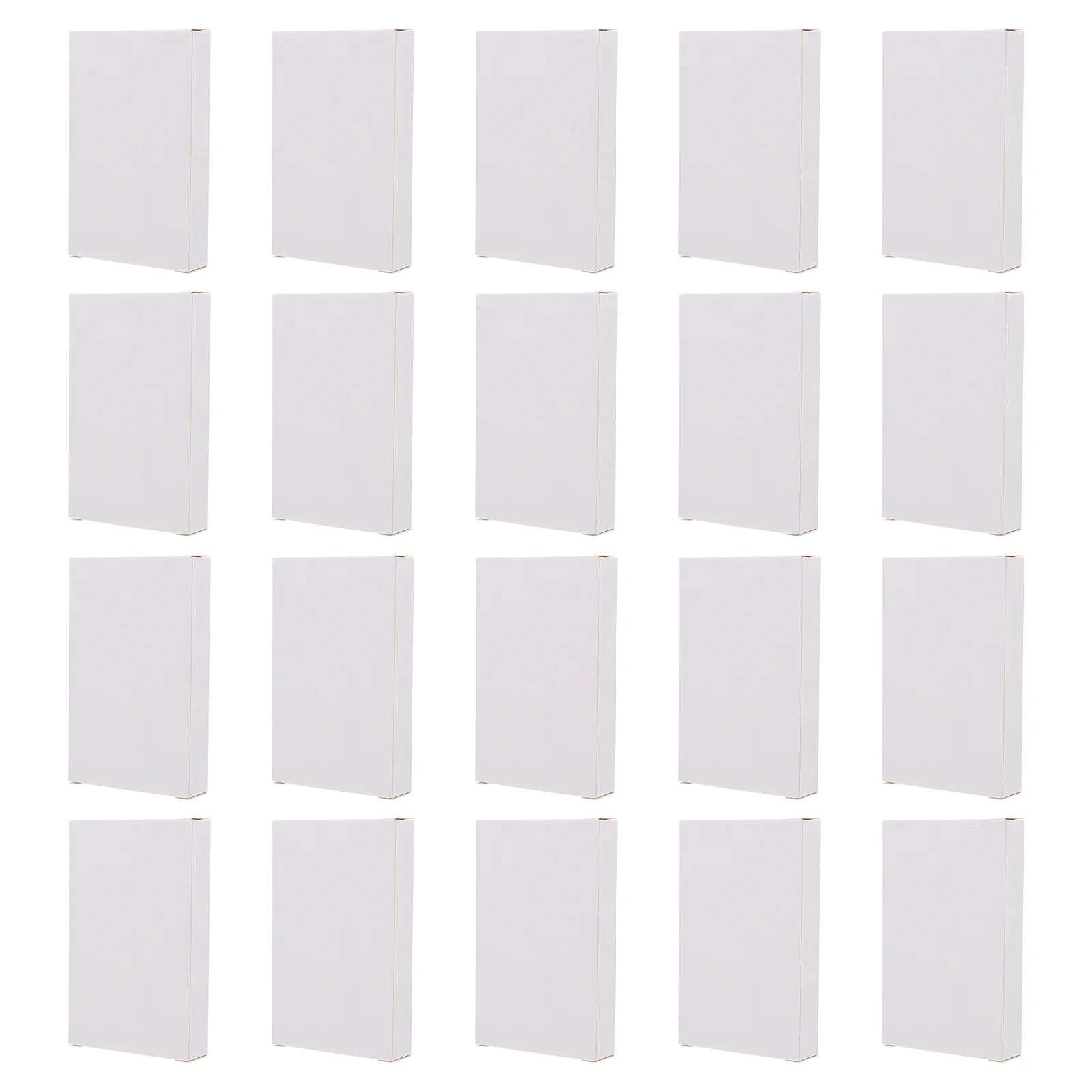 30 Pcs Miniature Storage Case Boxes Carton Cardboard Portable Folding – Convenient Multi-Piece Set for Streamlined Everyday Routines
