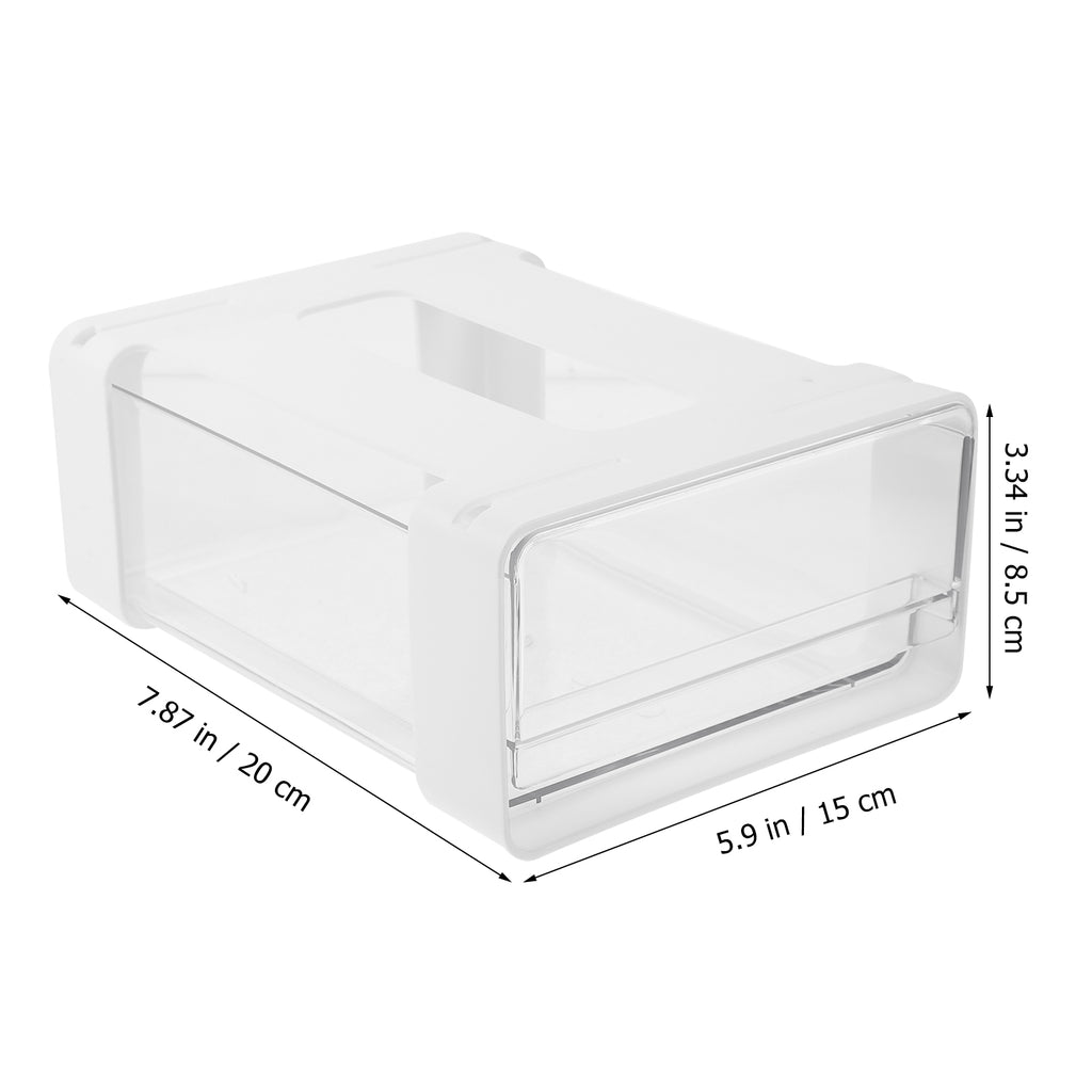 Under Desk Drawer Storage Box Pet Underwear Sundry Monitor Organizer Office White – Practical Home Organization for Streamlined Everyday Routines