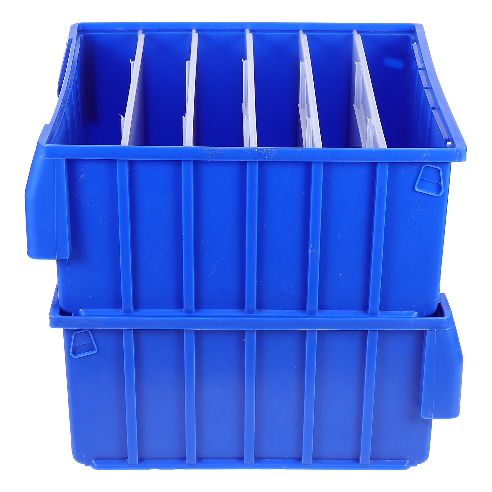 Parts Box Screw Partitions Design Blue Storage Container – Compartmented Organization for Streamlined Everyday Routines