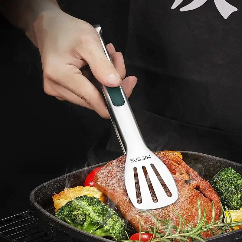 3 Pcs Stainless Steel Food Clips and Barbecue ForksSmallMediumLarge Three Size SetHigh Quality StructureMeat Salad Bread GrippersEssential Camping Kitchen Tools for Outdoor Tr – Durable Stainless Steel Construction for Streamlined Everyday Routines