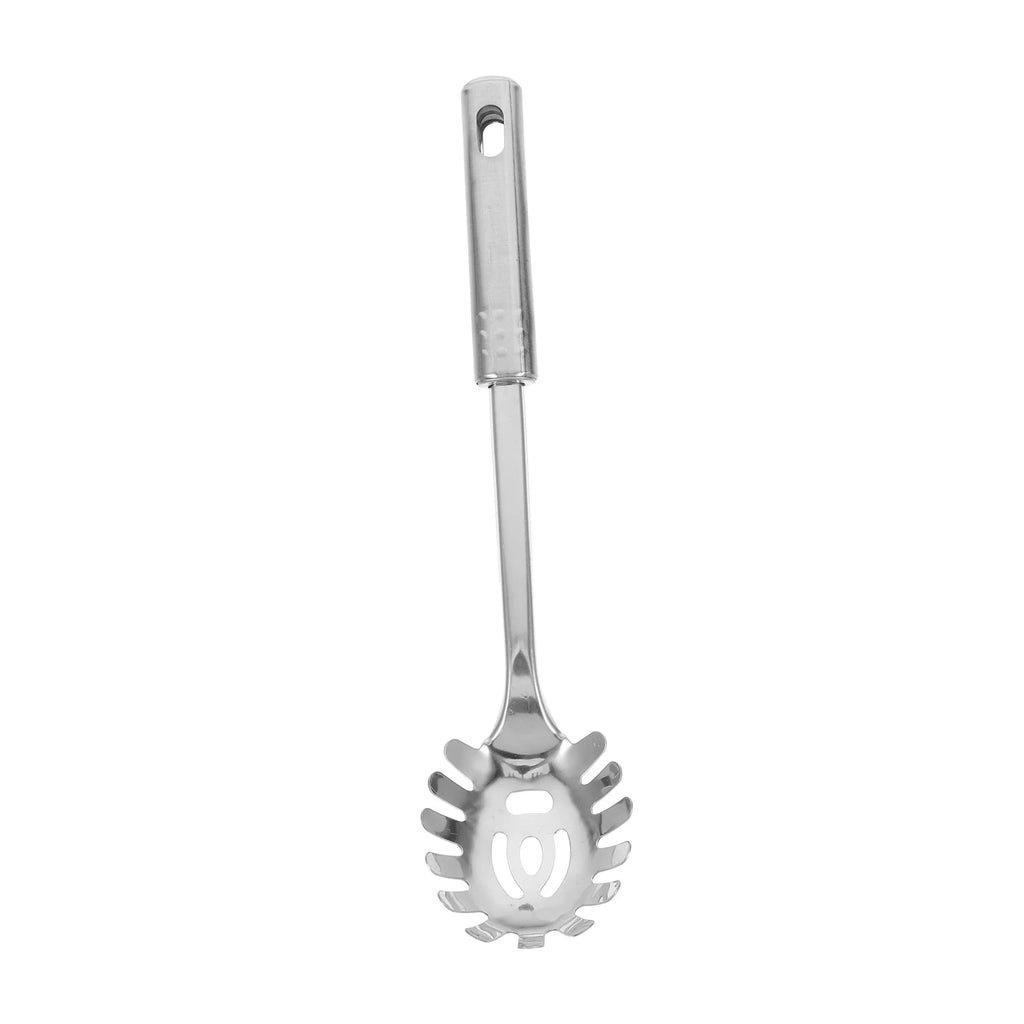 Stainless Steel Pasta Server 1 Set Spaghetti Spoon Noodle Claw Pasta Fork Metal Pasta Spoon Heat Resistant for Cooking – Durable Stainless Steel Construction for Streamlined Everyday Routines