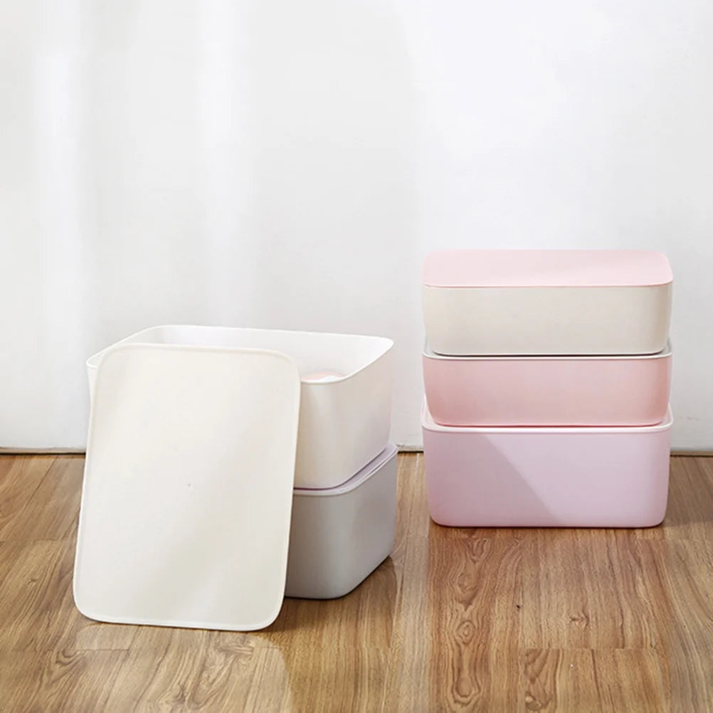 3pcs Underwear Storage Box Plastic Storage Basket Stackable Storage Container with 15-Compartment Divider for Bra Panties Socks(White) – Everyday Household Format for Streamlined Everyday Routines