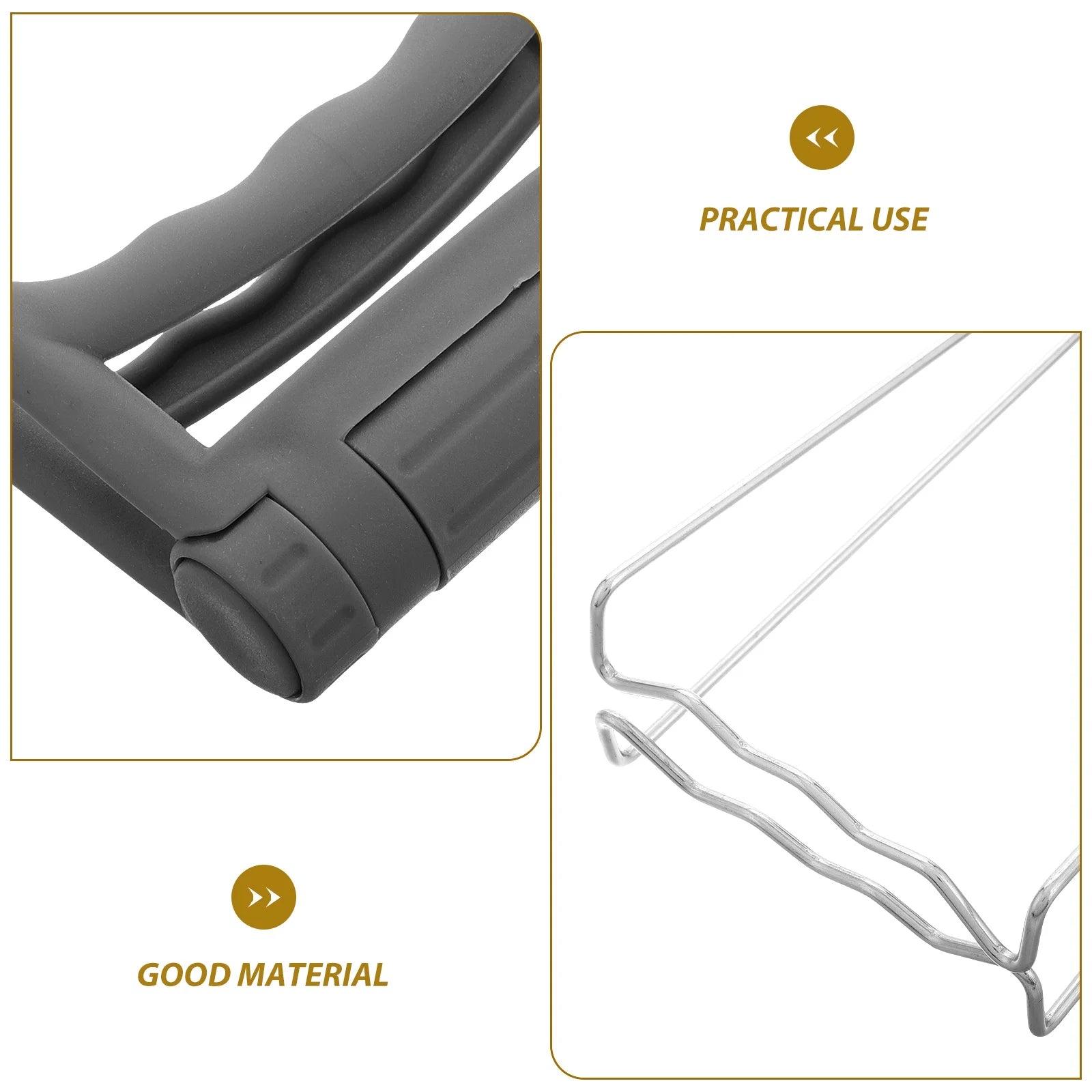 unbrandedKitchen Retriever Tongs Stainless Steel Plate Bowls Gripper Grey – Durable Stainless Steel Construction for Streamlined Everyday Routines