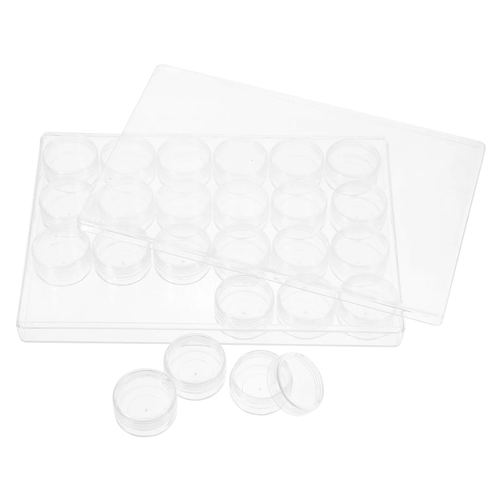 Closet Bead Organizers Storage Boxes 24X16cm Transparent – Clear-View Organization for Streamlined Everyday Routines