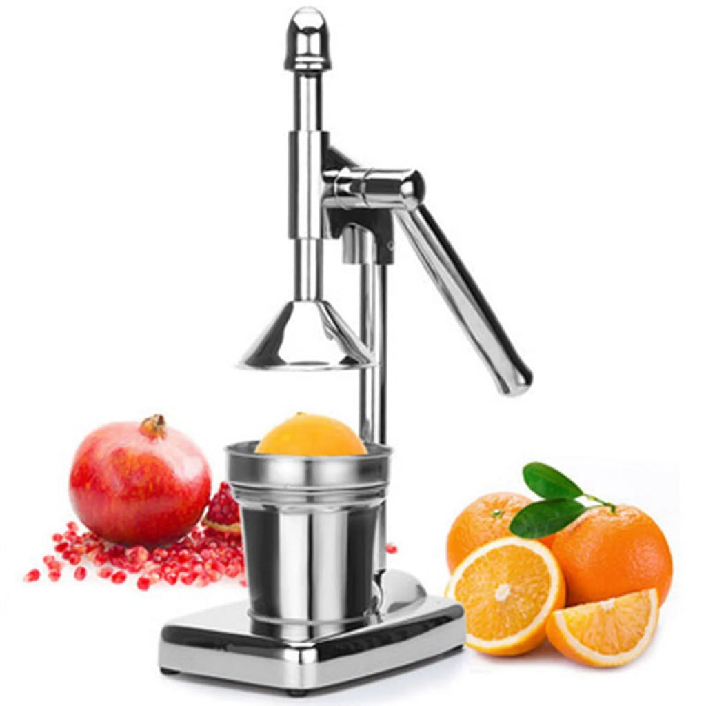 Manual Stainless Steel Fruit Juicer Fruit Juice Kitchen Gadgets – Durable Stainless Steel Construction for Streamlined Everyday Routines
