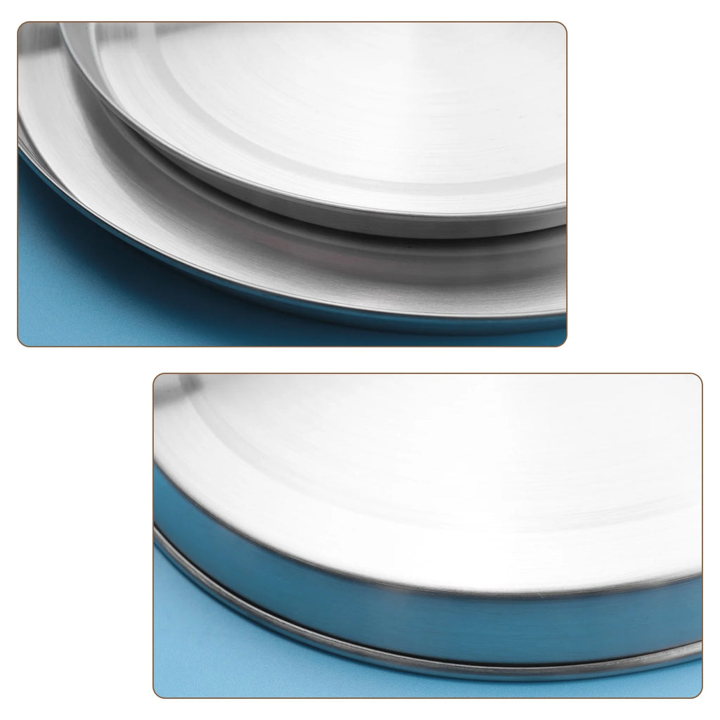 4Pcs Stainless Steel Hob Covers Stove Plate Top Cooker Protector Kit Set Utensils 17/21CM Kitchen Accessories – Durable Stainless Steel Construction for Streamlined Everyday Routines